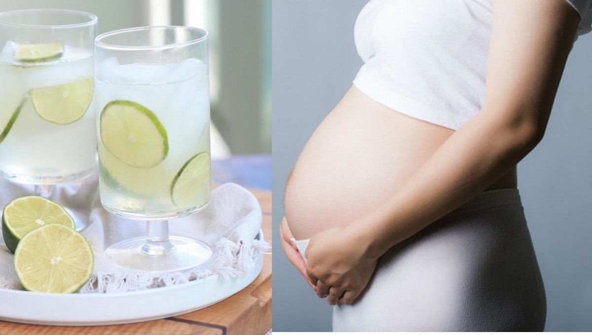 Nước chanh bổ sung nước, vitamin C và các khoáng chất cần thiết cho phụ nữ mang thai